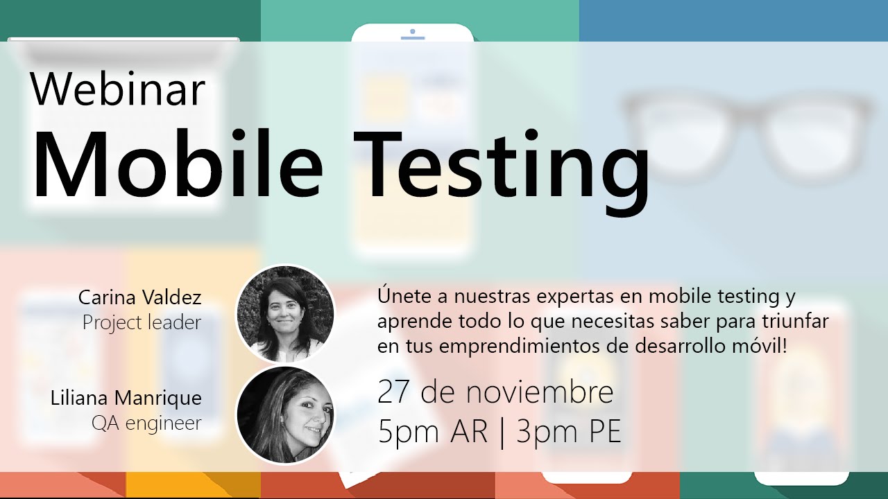 WEBINAR: Mobile Testing (Spanish) - YouTube