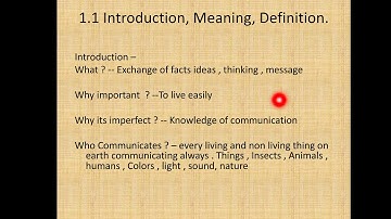 S.Y.B.COM, SEM III, B.C. CHAPTER 1, Audio Lecture