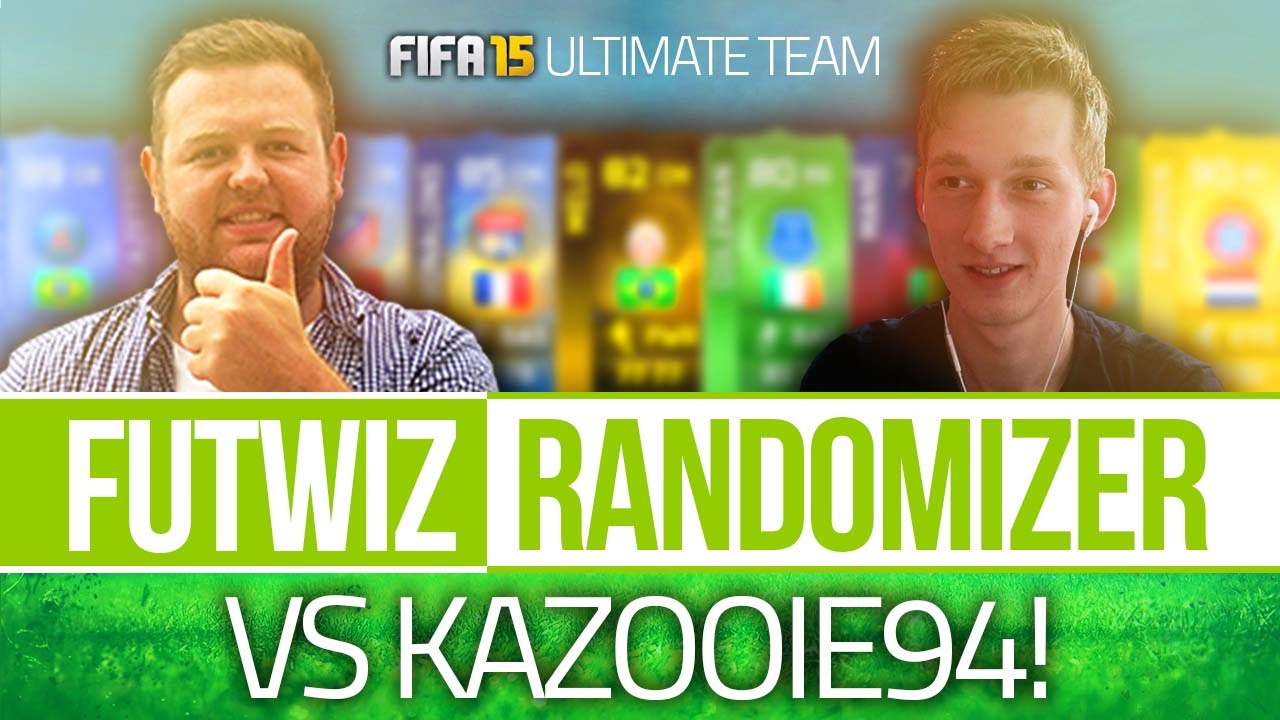 THE FUTWIZ RANDOMIZER VS KAZOOIE94! (FIFA 15 ULTIMATE TEAM)