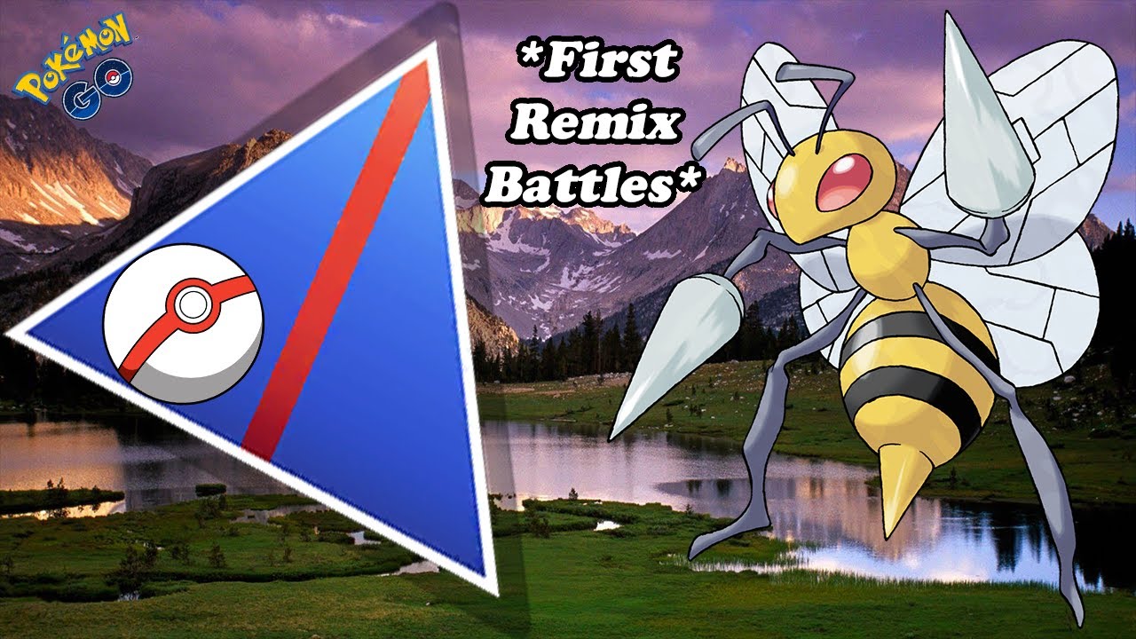 FIRST REMIX CUP BATTLES with *CORE BREAKER* BEEDRILL in Pokemon Go Battle League PvP