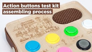 Button Factory: Action buttons test kit assembly