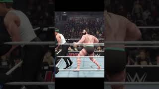 Small vs Giant Energy Gone Wrong (DWG E1) #wrestling #wwe #wwe2k #gaming #gamingshorts #funny #fyp