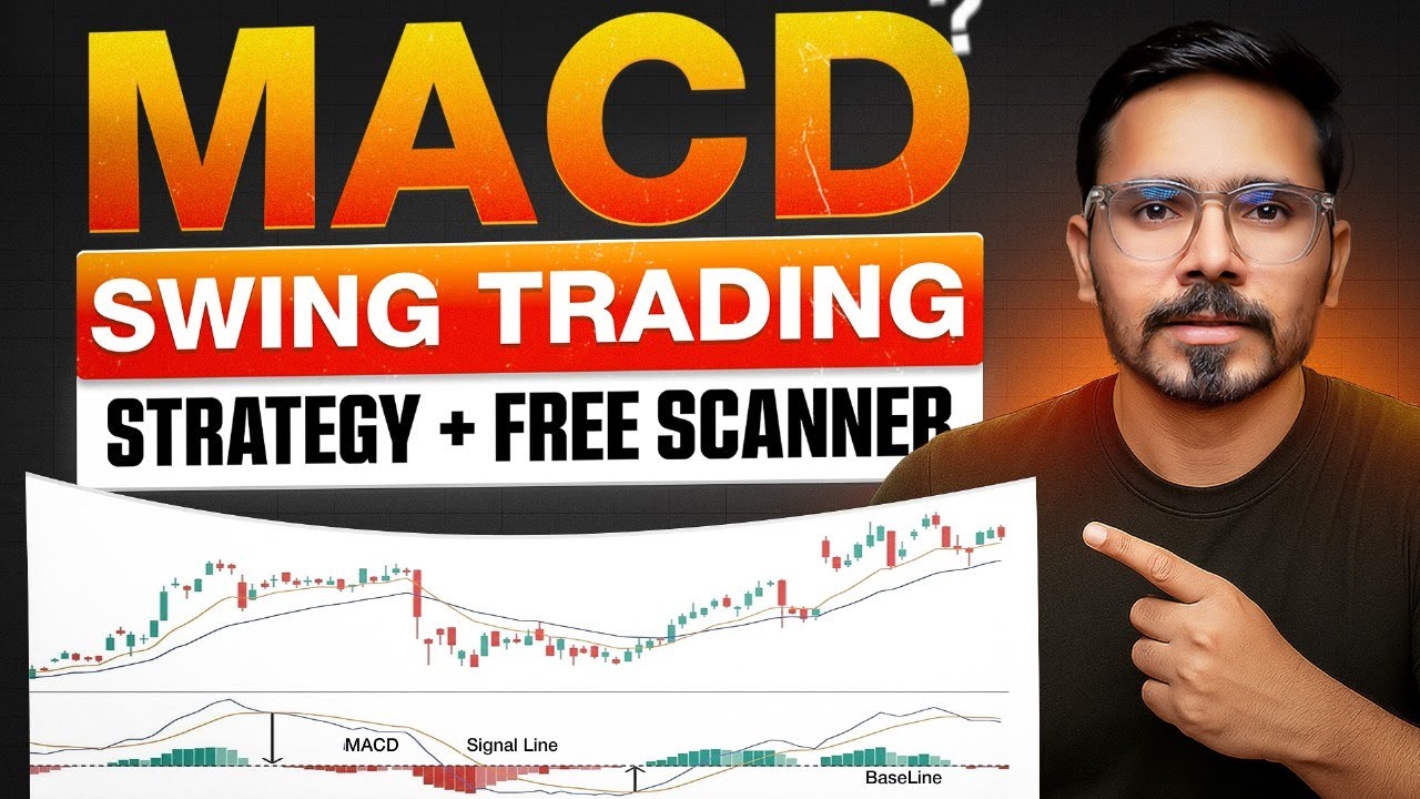 MACD Swing Trading Strategy With Scanner | Swing Trading Video - YouTube