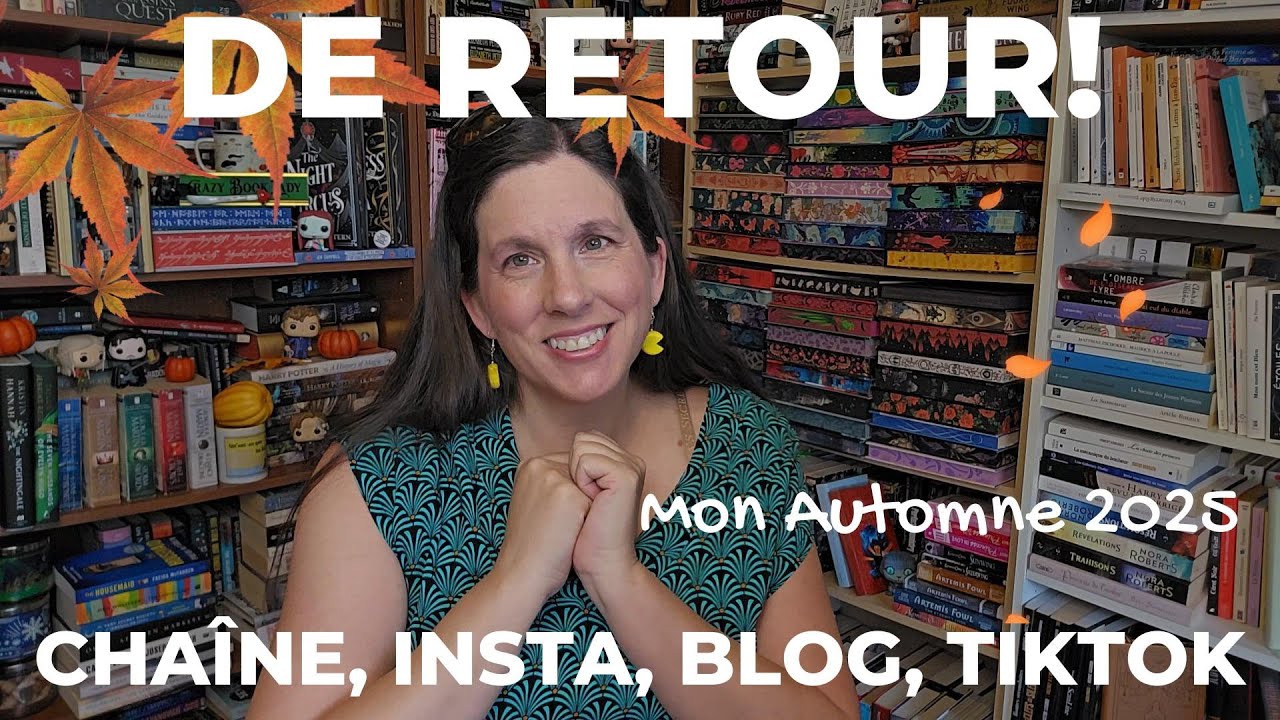 JE REVIENS SUR YOUTUBE!  C't'une joke... mais je vous parle de mon automne 2025!