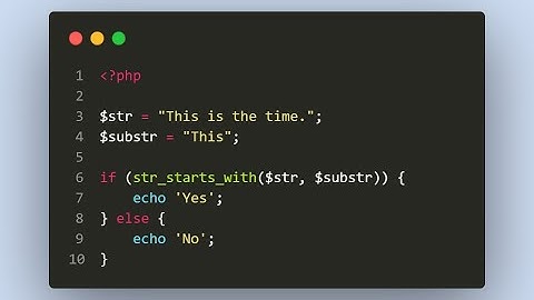 Check if a String starts/ends with a substring | PHP 8 TIP