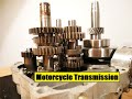 How a motorcycle transmission works