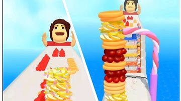 Pancake run best games 🎮Mix levels Walk through Android, ios Game play