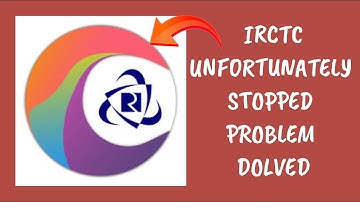 How To Solve Unfortunately IRCTC Rail Connect Has Stopped Problem || Rsha26 Solutions