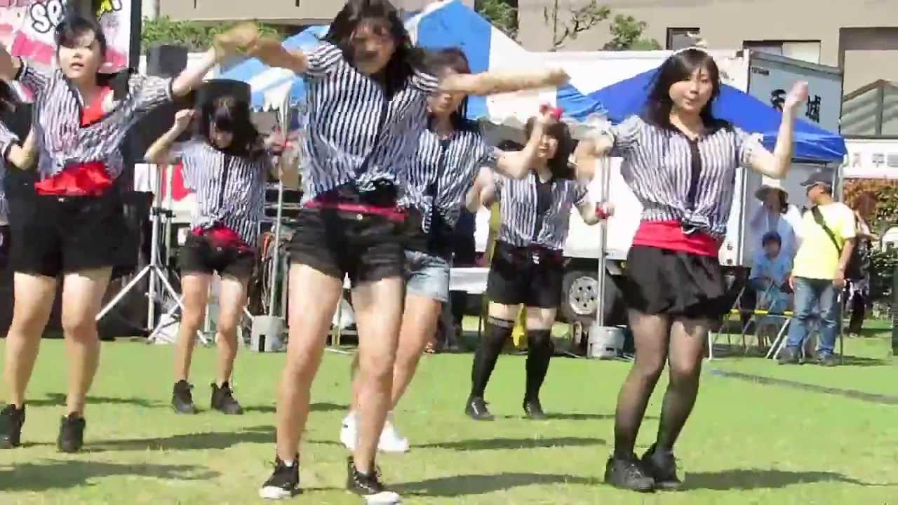 W Axel Soul Flower With 曽屋高校ダンス部2年 のうち一部 星舞フェスタ13 別カメラ Youtube