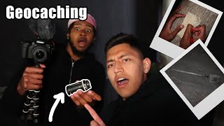 MY CRAZY FIRST GEOCACHING EXPERIENCE!!