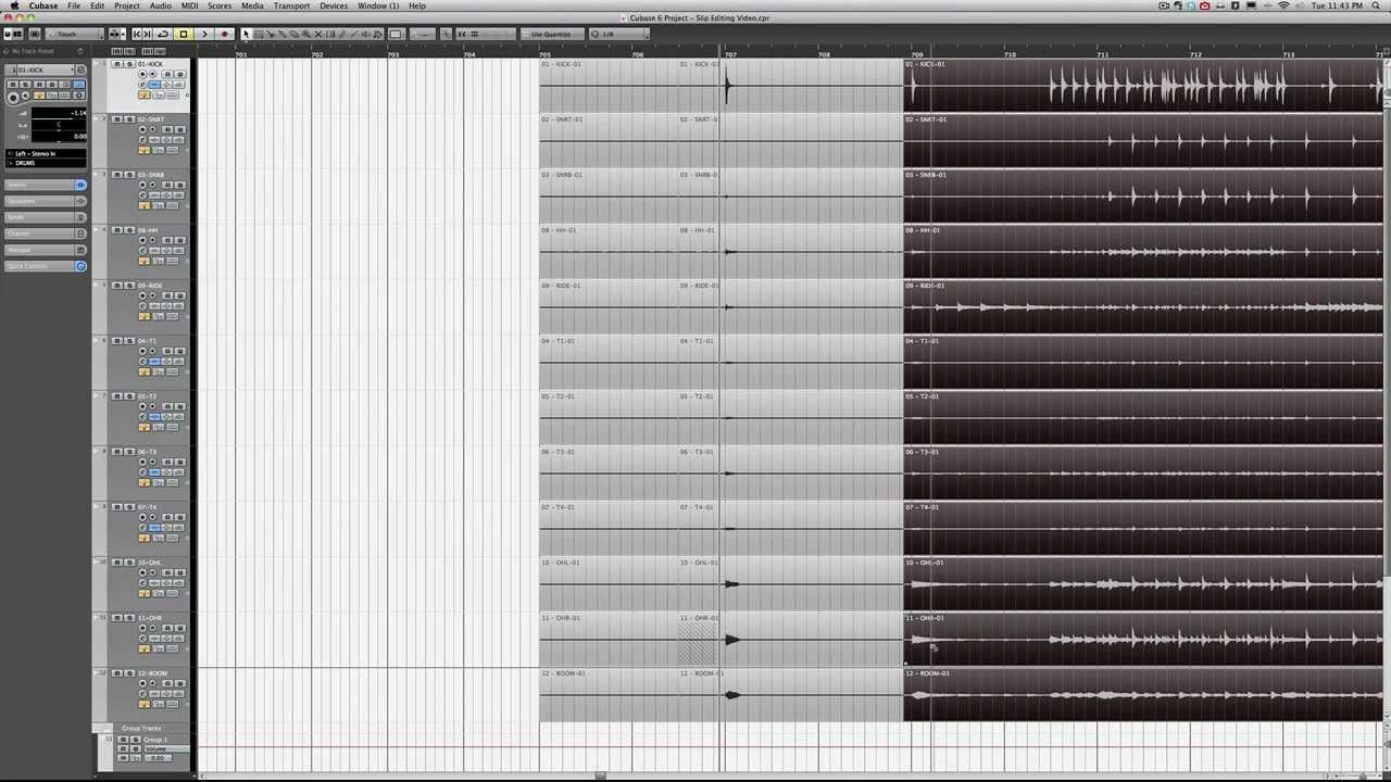 Video Tutorial Slip Editing In Cubase YouTube