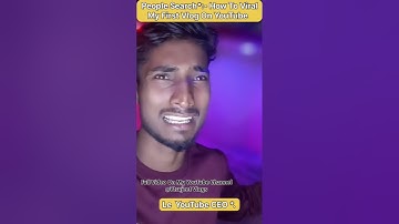 My first vlog | My first vlog viral Kaise Kare | #myfirstvlogonyoutube #myfirstvlog #my #myfirstblog