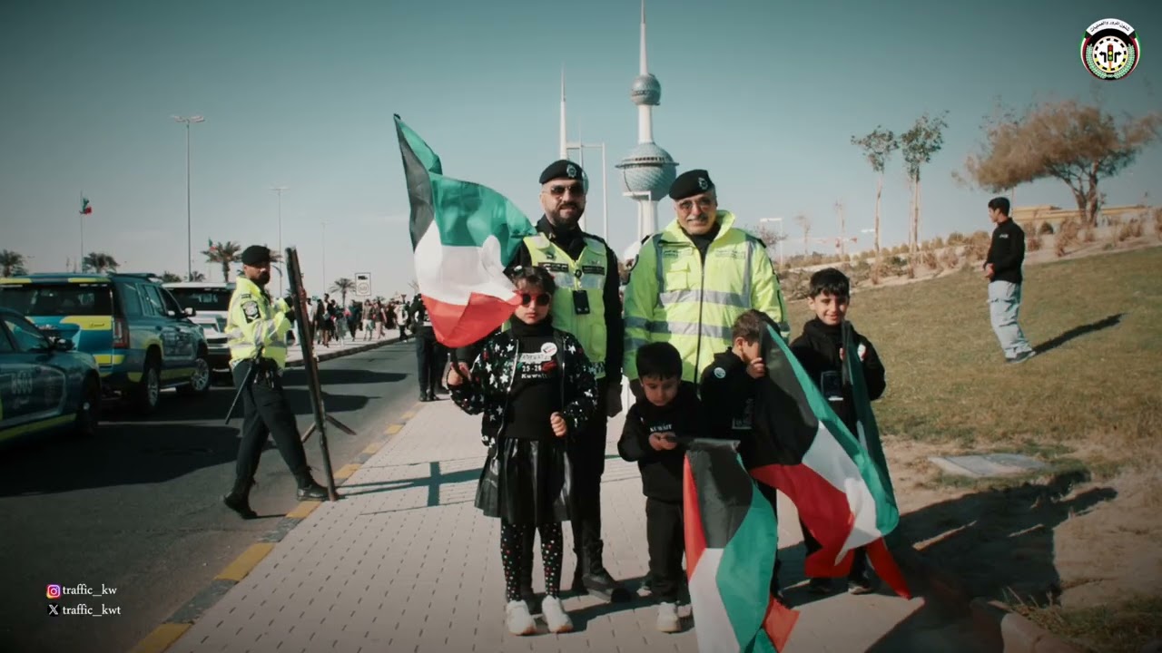 جهود قطاع شؤون المرور والعمليات في تأمين الاحتفالات الوطنية