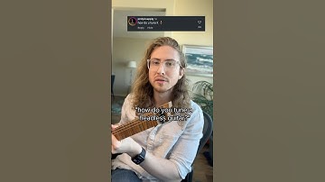 The mystery of tuning a headless guitar