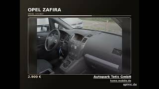 Opel Zafira 1.9CDTI*Edition*7sitzer*Klima