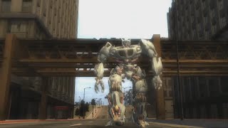 Transformers The Game - Todas as gameplays e cenas de Jazz
