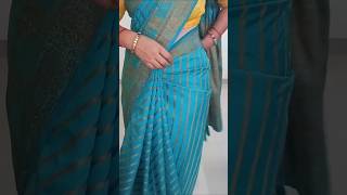 How to drape letest cotton saree draping tutorial/parfect side pleats tight fitting tricks #saree