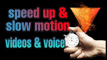 how to speed up video and make slowmotion video for beginners - hitfilm express tutorial 2019