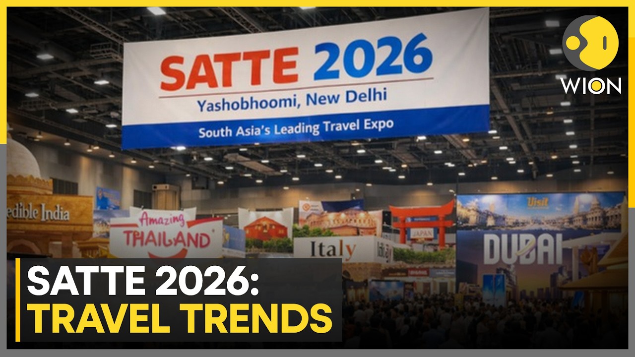 SATTE 2026: Travel Boom in India | WION