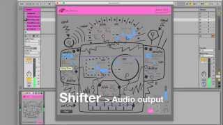 André 2057 / Nonlinear Delay-Tape-Shifter effect - Max For Live device