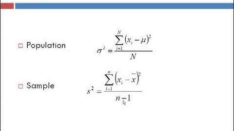 Lecture 6: Applied statistical analysis