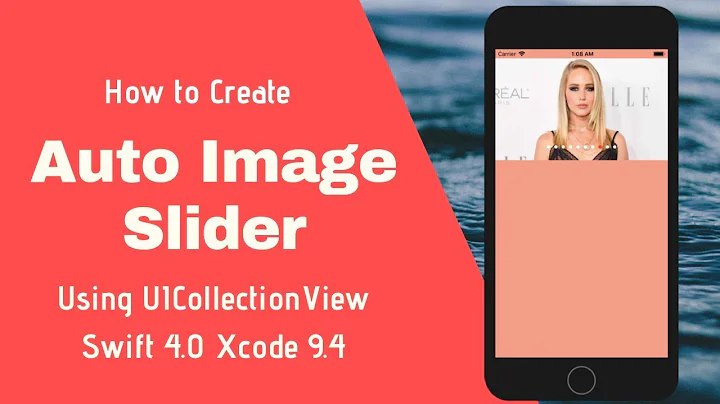 Auto image Slider/Scroller Using UICollectionView Swift 4.0 Xcode 9.4