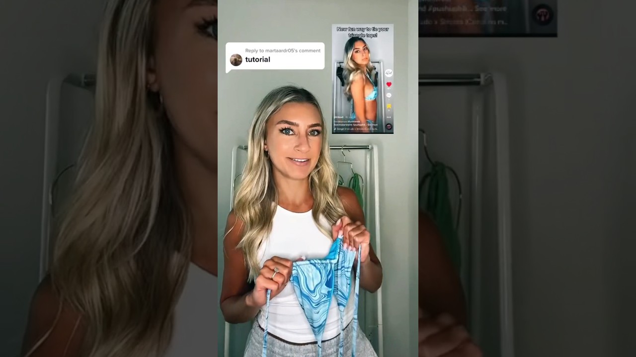 Triangle bikini top tutorial 