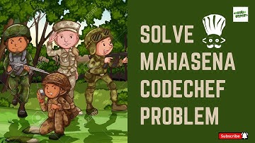Solve Mahasena Codechef Problem | Python
