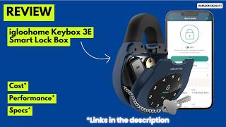 igloohome Keybox 3E Smart Lock Box Review BEST Airbnb Smart Key Safe?| Remote PIN Access No Internet