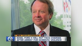Edsel Ford II back home after night in jail