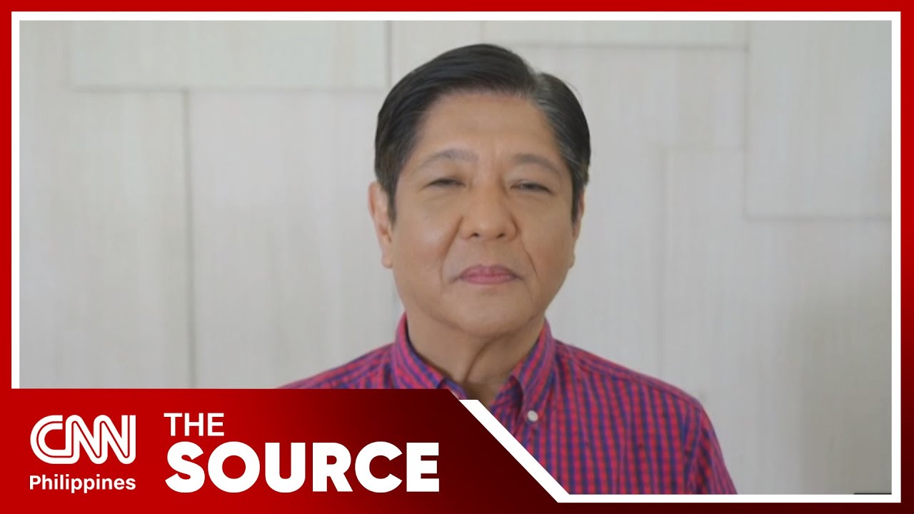 Presidential aspirant Bongbong Marcos | The Source