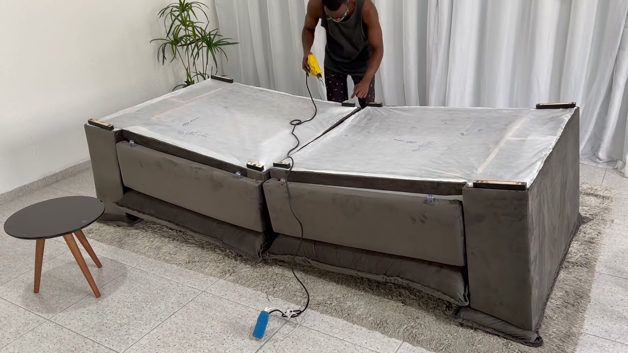 Como Colocar os Pés de qualquer Sofá Retrátil e reclinável