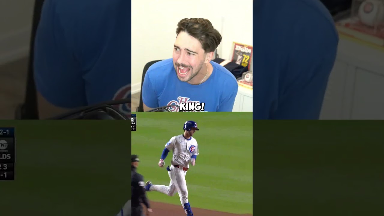 Реакция болельщиков «Кабс» на четвертую игру «Брюэрс» в Национальной лиге бейсбола!