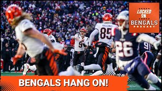 Cincinnati Bengals Escape New England With 22-18 Win Over Patriots | Instant Analysis