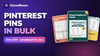 Pinterest Bulk Upload CSV: Schedule Pins (Pinterest Automation)