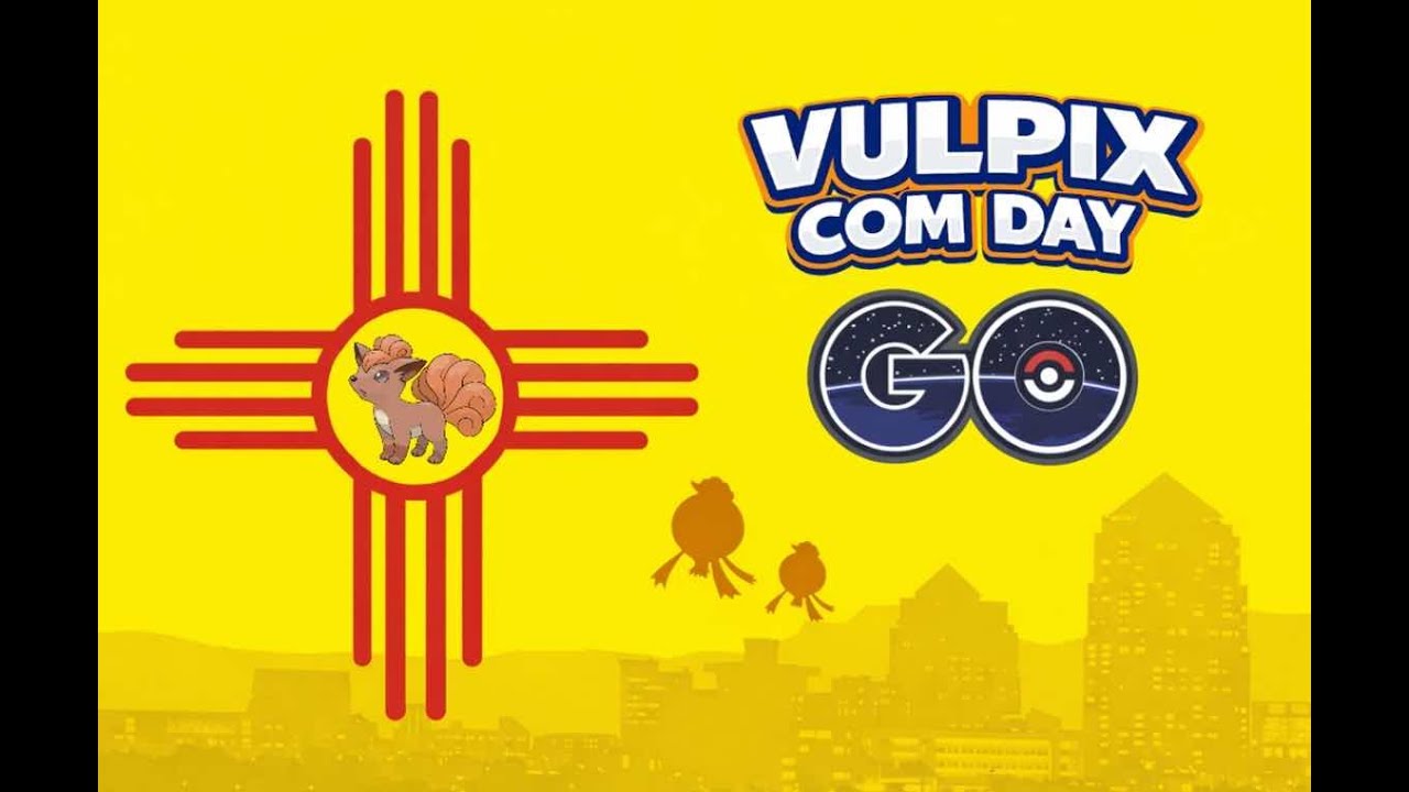 Pokemon go vulpix com day