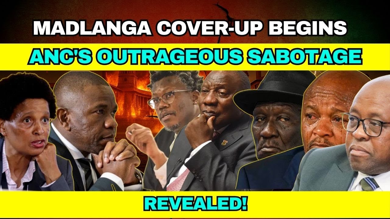 Madlanga CoverUp BEGINS ANC's OUTRAGEOUS Sabotage REVEALED! YouTube