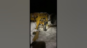 Harbor freight winch pulling out tractor with snatch block