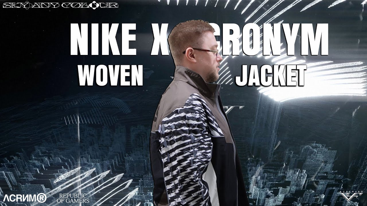 Nike X Acronym Woven Jacket - Acronym Для Народа И Просто Классная