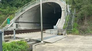 KTX-EUM Bullet Train Enters Tunnel at Double Speed | Korean High-Speed Rail