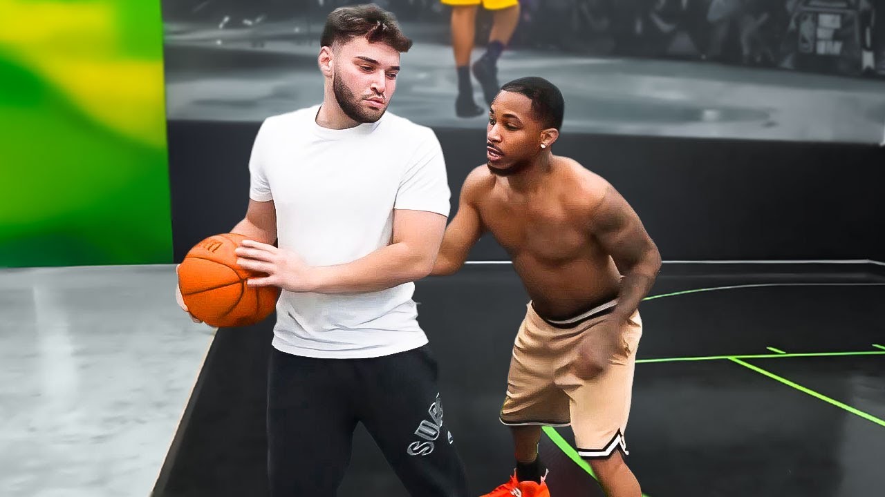 Adin Ross VS DDG 1v1 Basketball