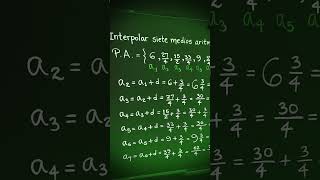 Te invito a ver PROGRESIONES ARITMÉTICAS Ej. 7 #shorts de #julioprofe