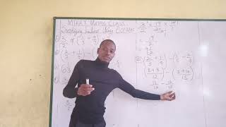Simplifying Fractions using BODMAS