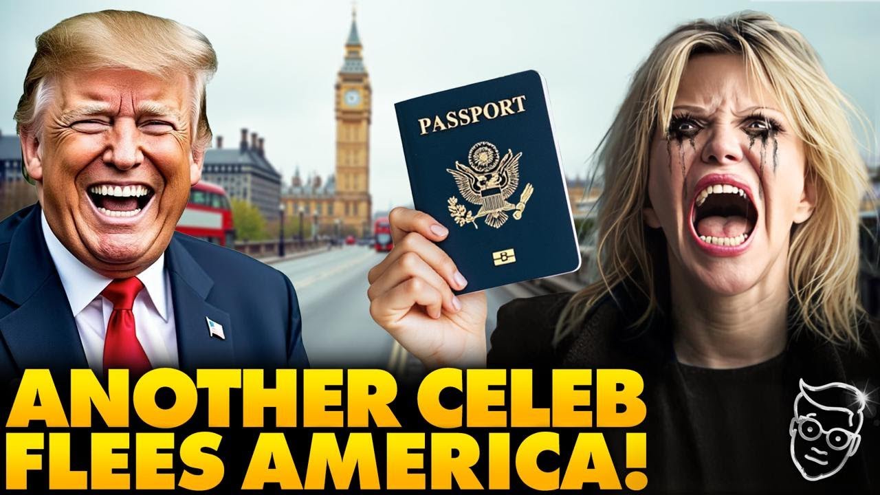 ANOTHER Hollywood Lib FLEES America Out of 'FEAR' of Trump Presidency | 'Good RIDDANCE!'