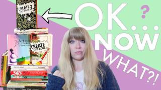 Filling EVERY art prompt book &amp; Sketchbook I own | Episode 10