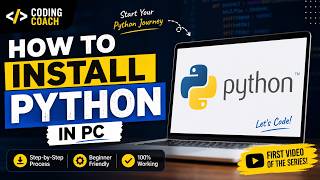 How to Download &amp; Install Python on Windows 10/11 (2026) | Beginner Friendly Tutorial