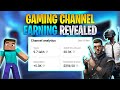 My gaming youtube channel earning revealed only 7k subscribers