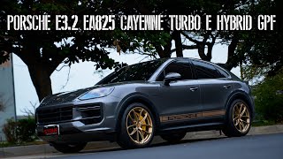 Porsche E3.2 Ea825 Cayenne Turbo E Hybrid Stone Catted Downpipe Sound