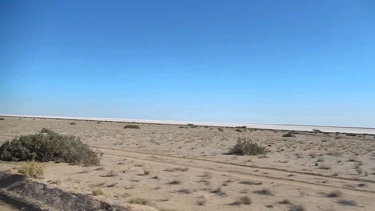 Level Post. Bay Lake Eyre near Level Post Bay - YouTube