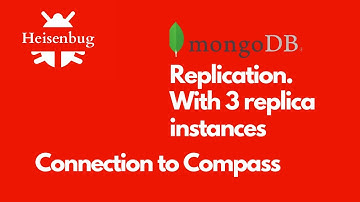 MongoDB Replication with 3 Instances | Step-by-Step Guide | Connection with MongoDB compass